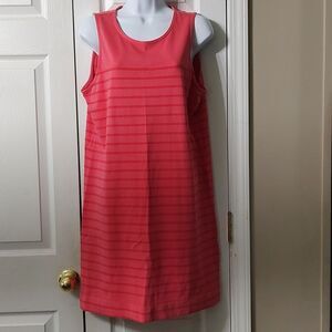 Vineyard Vines striped sleeveless summer beach cruise comfy dress Sz M